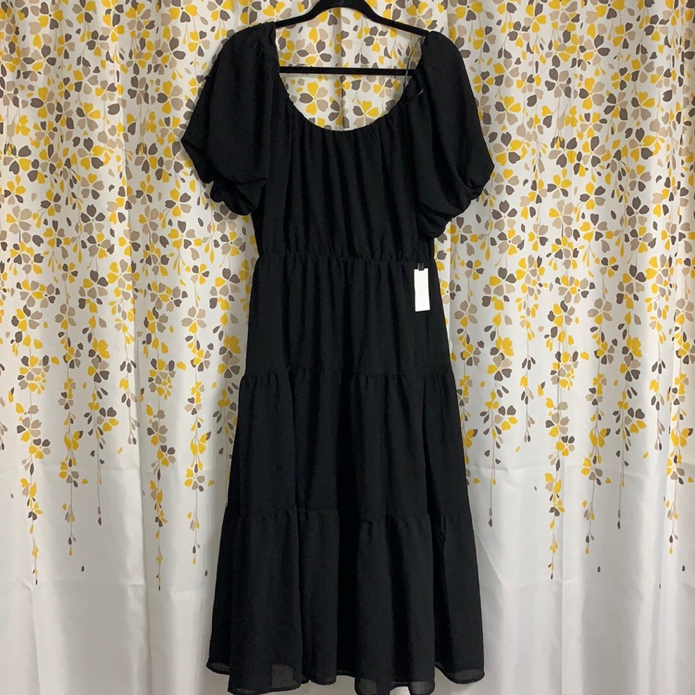 Black Midi Dress